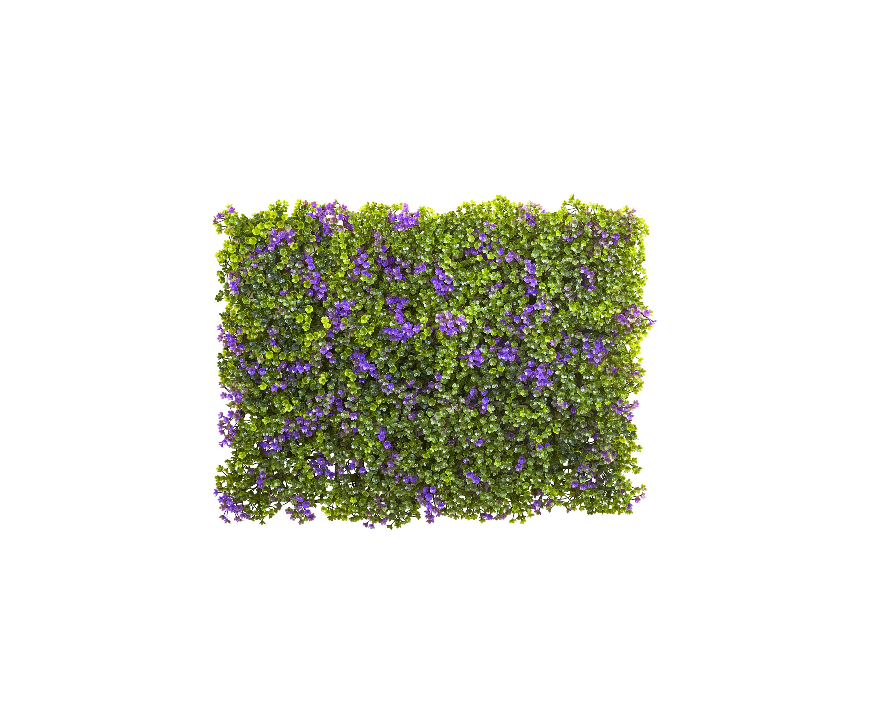 Purple and Green Clover Mat - Set of 12