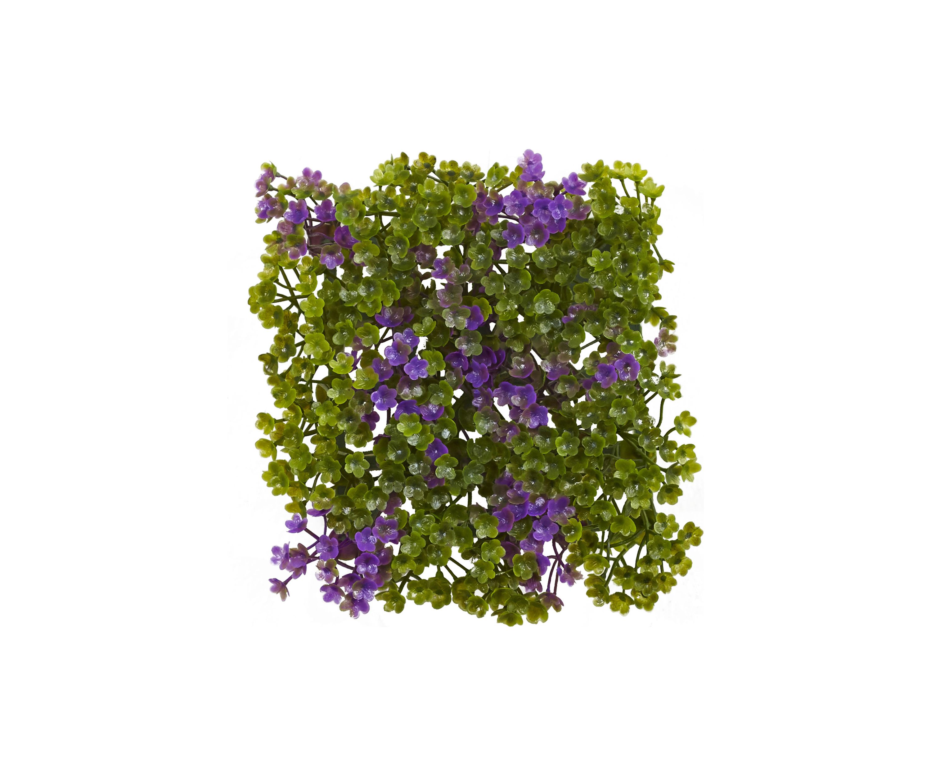 Purple and Green Clover Mat - Set of 12