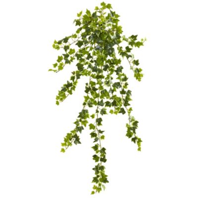 Nearly Natural 35-Inch Ivy Artificial Hanging Plant (Set of 4)
