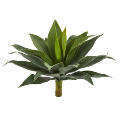 19-Inch Large Agave Artificial Plant (Set of 2)