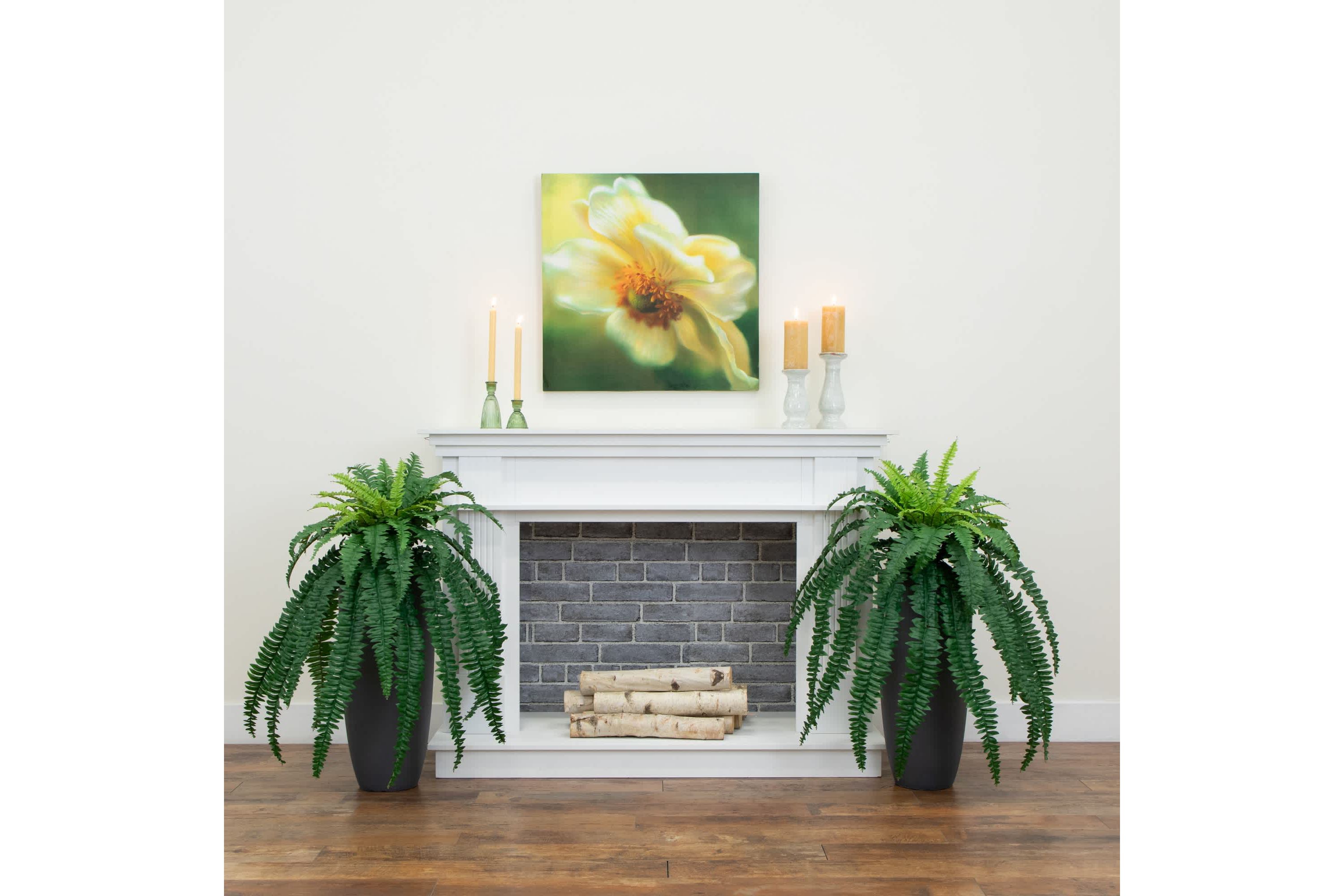 35-Inch Boston Fern Artificial Plant (Set of 2)