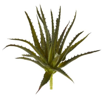 Nearly Natural 10-Inch Aloe Pick Artificial Plant (Set of 6)