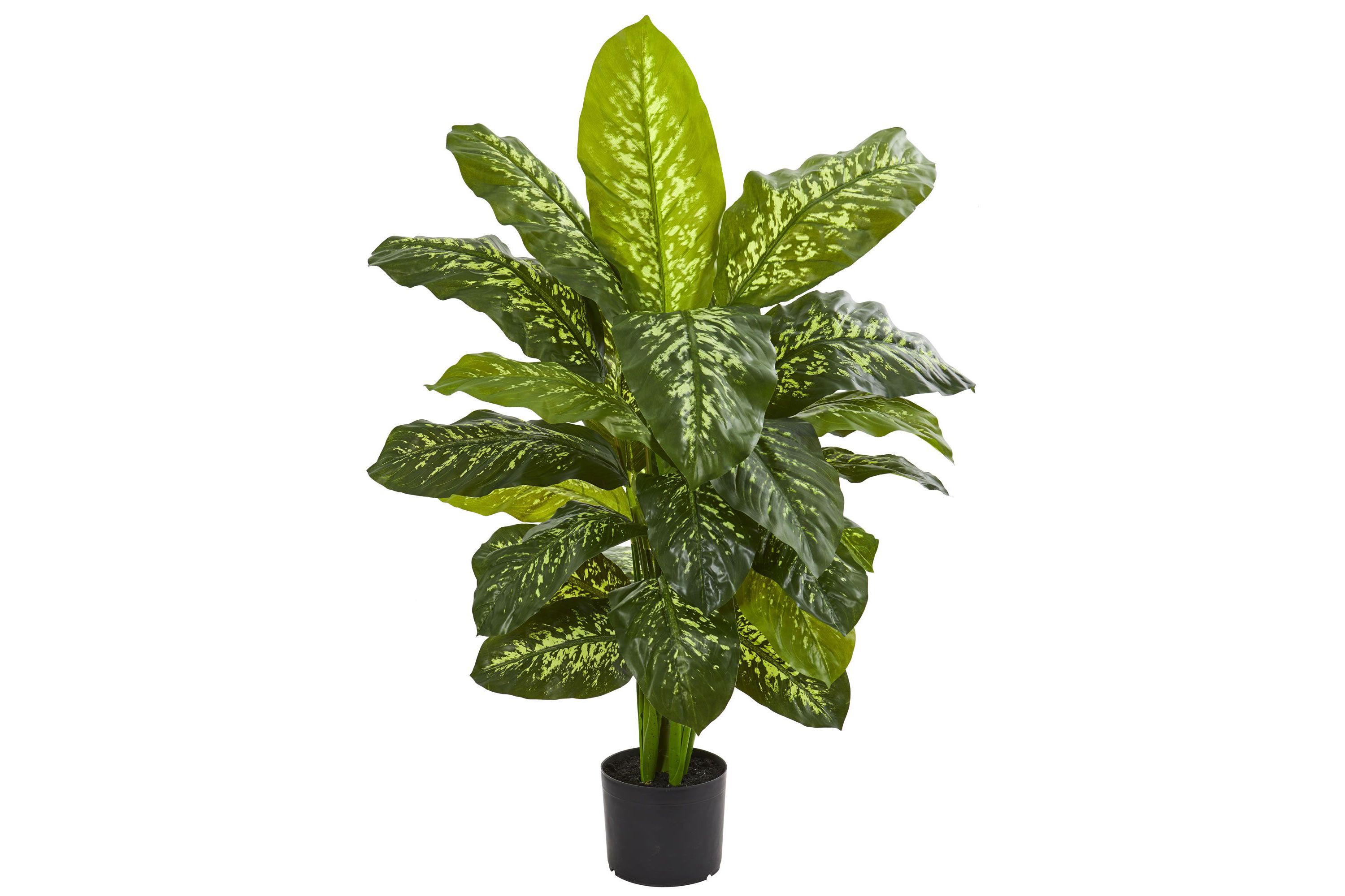 42-Inch Dieffenbachia Artificial Plant (Real Touch)