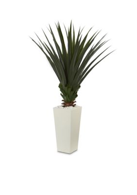 Nearly Natural Spiky Agave Artificial Plant, Green
