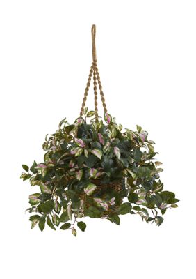 Hoya Artificial Plant Hanging Basket