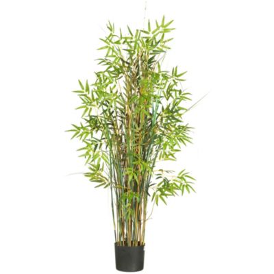 5-Foot Bamboo Grass Silk Plant
