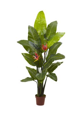 Nearly Natural Bird of Paradise Plant, Green