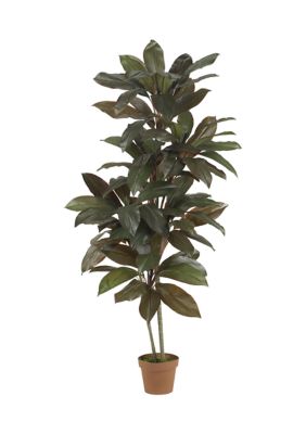 Nearly Natural 5' Cordyline Real Touch Silk Plant, Green