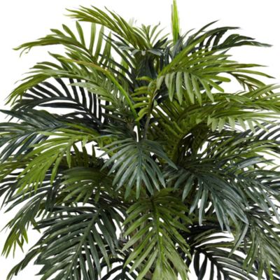 Areca Silk Plant with Decorative Planter 