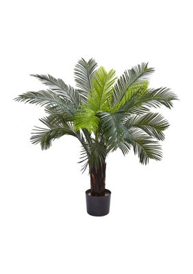Nearly Natural Cycas Tree Indoor/Outdoor, Green