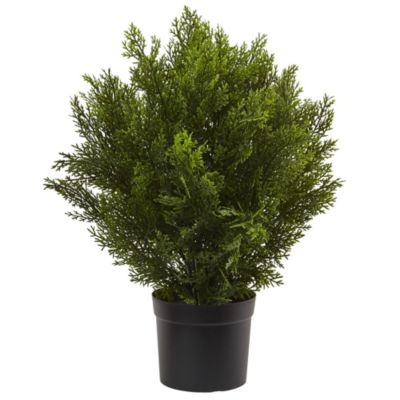 2-Foot Cedar Artificial Bush (Indoor/Outdoor)