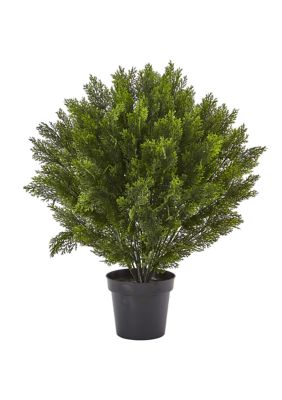 Nearly Natural Cedar Bush Indoor/Outdoor, Green