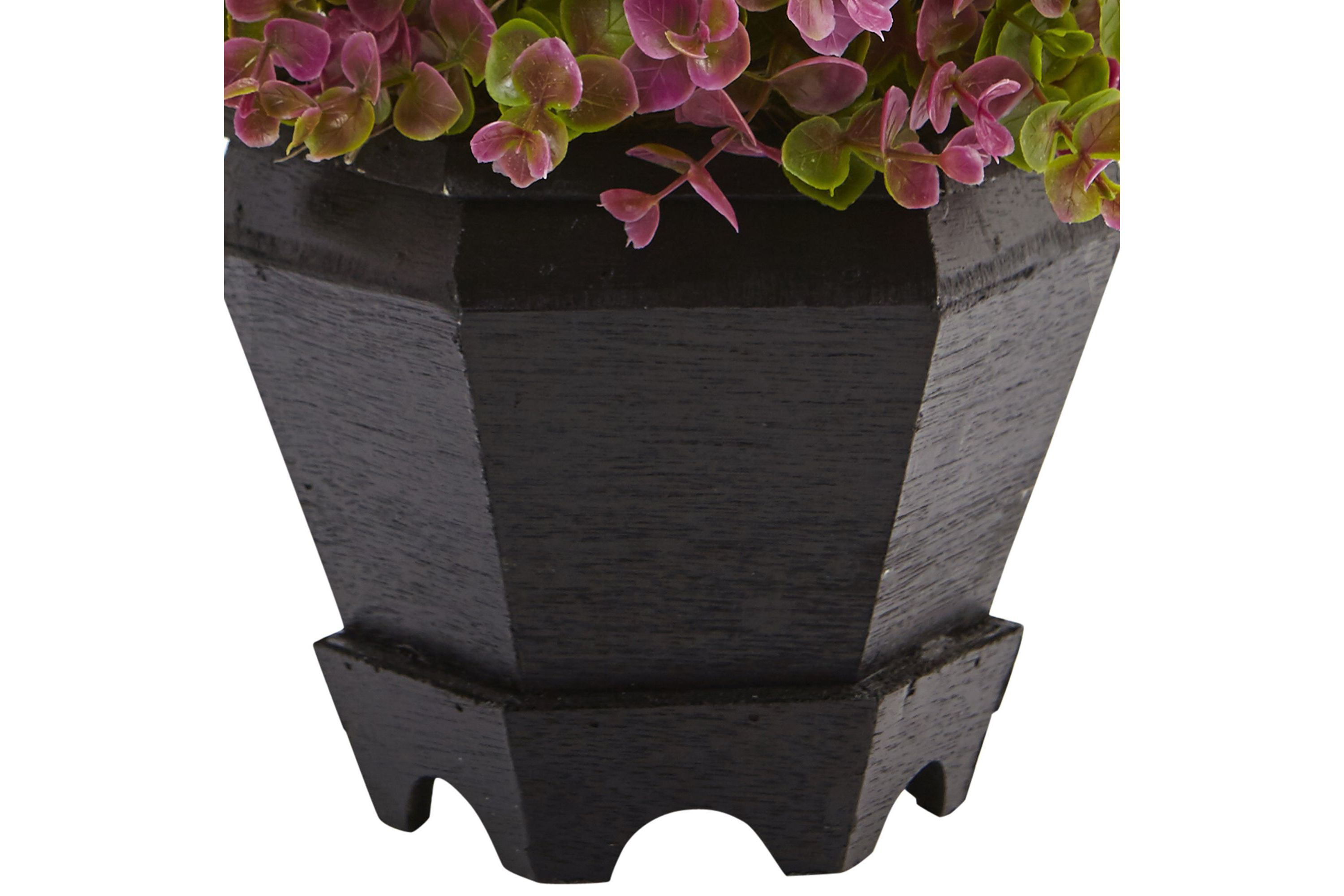 13-Inch Sedum and Eucalyptus Plant with Planter