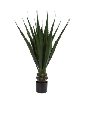 Nearly Natural Agave Artificial Plant, Green