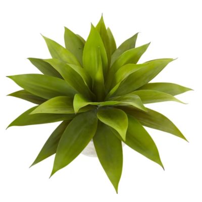 24-Inch Agave Artificial Plant in Sand Colored Bowl