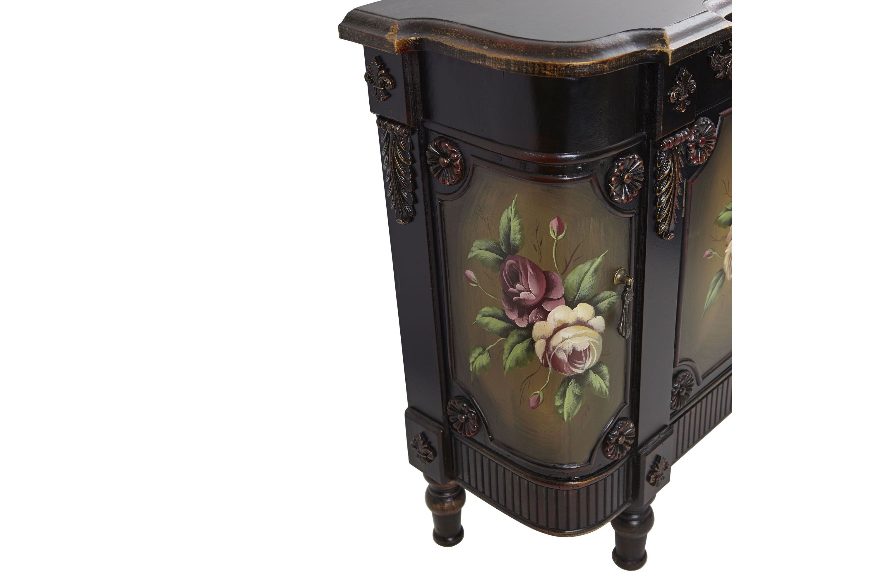 French Vintage Style Floor Cabinet