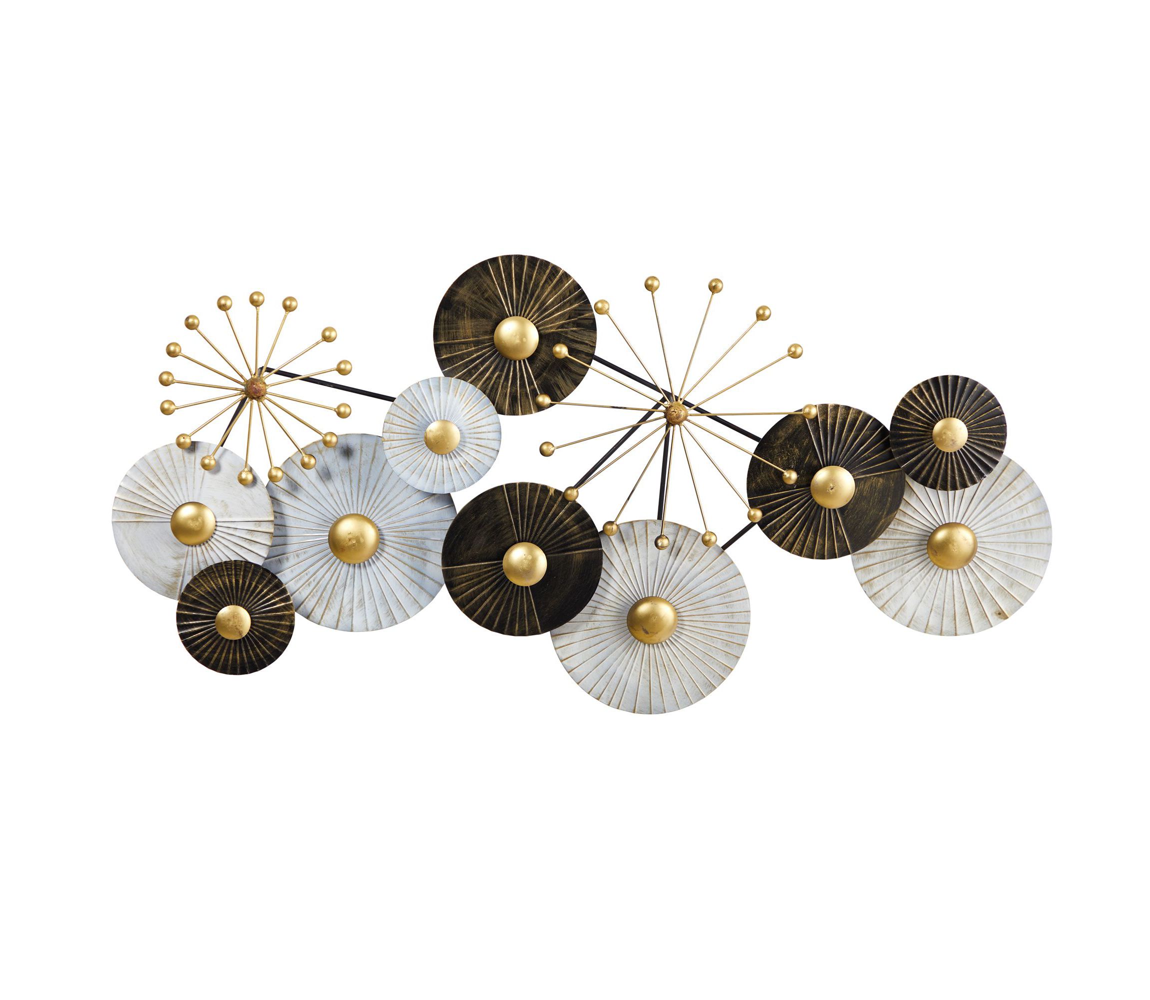 3.5-Foot x 2-Foot Urban Layered Metal Wall Art Decor