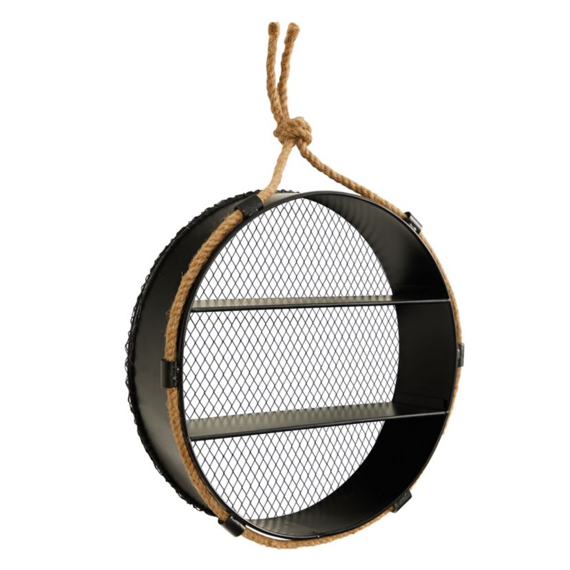 15-Inch Round Wall Shelf