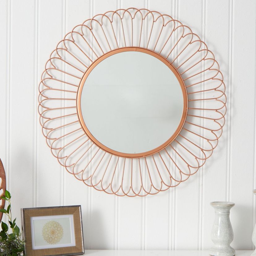 28-Inch Starburst Mirror Wall Decor