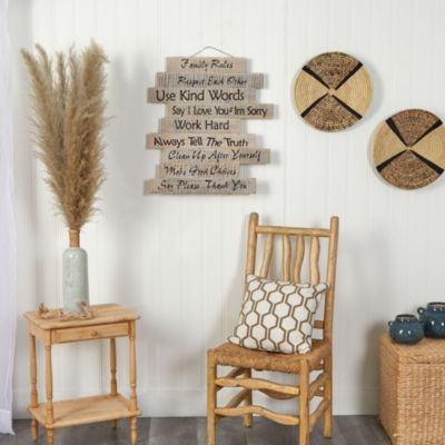 25-Inch Farmhouse Wood Inspirational Wall Art Decor