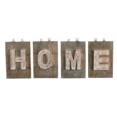 40-Inch Rustic Farmhouse HOME Wall Art Decor