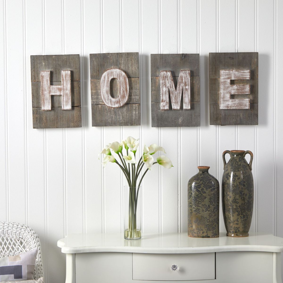 40-Inch Rustic Farmhouse HOME Wall Art Decor