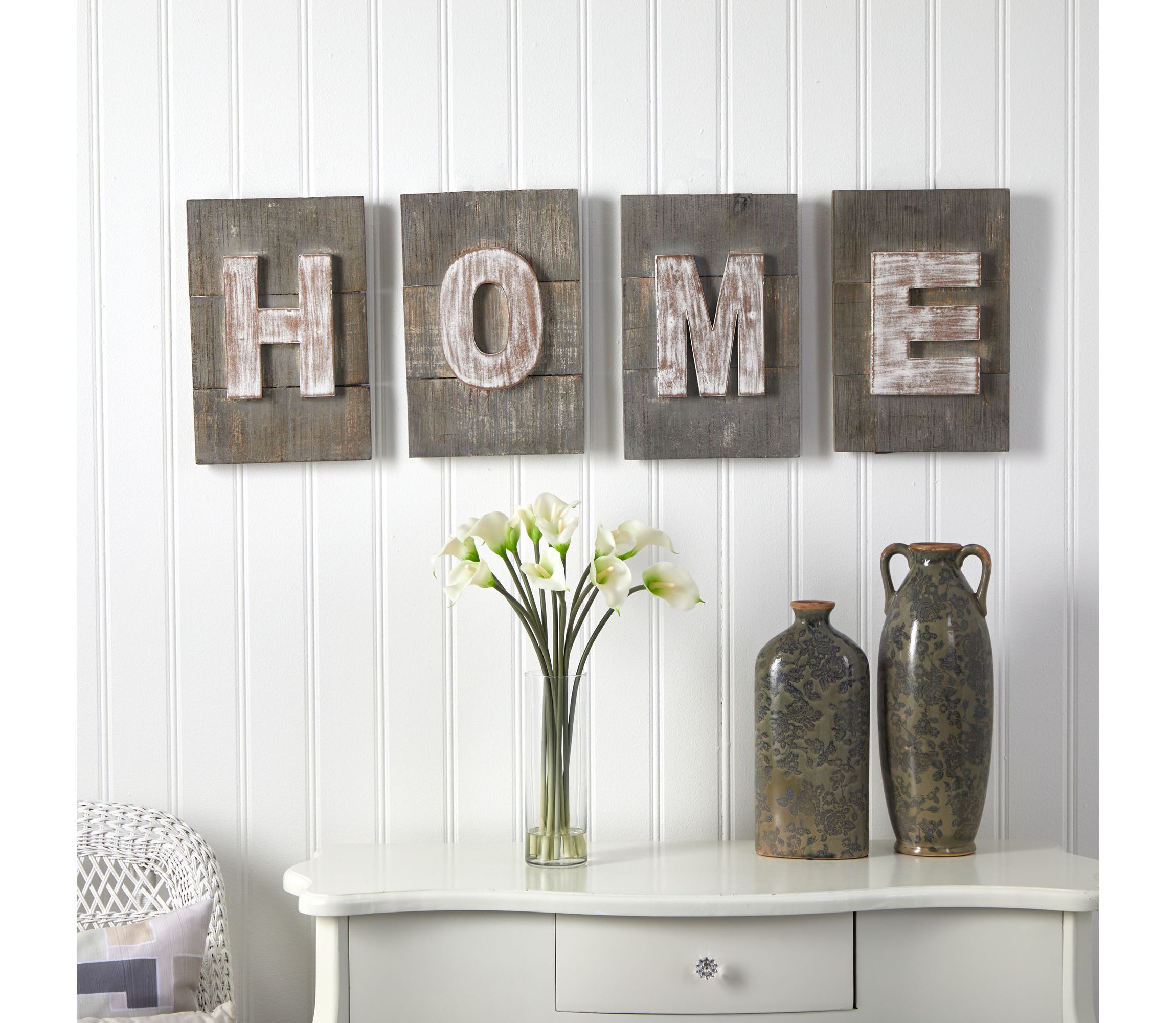 40-Inch Rustic Farmhouse HOME Wall Art Decor