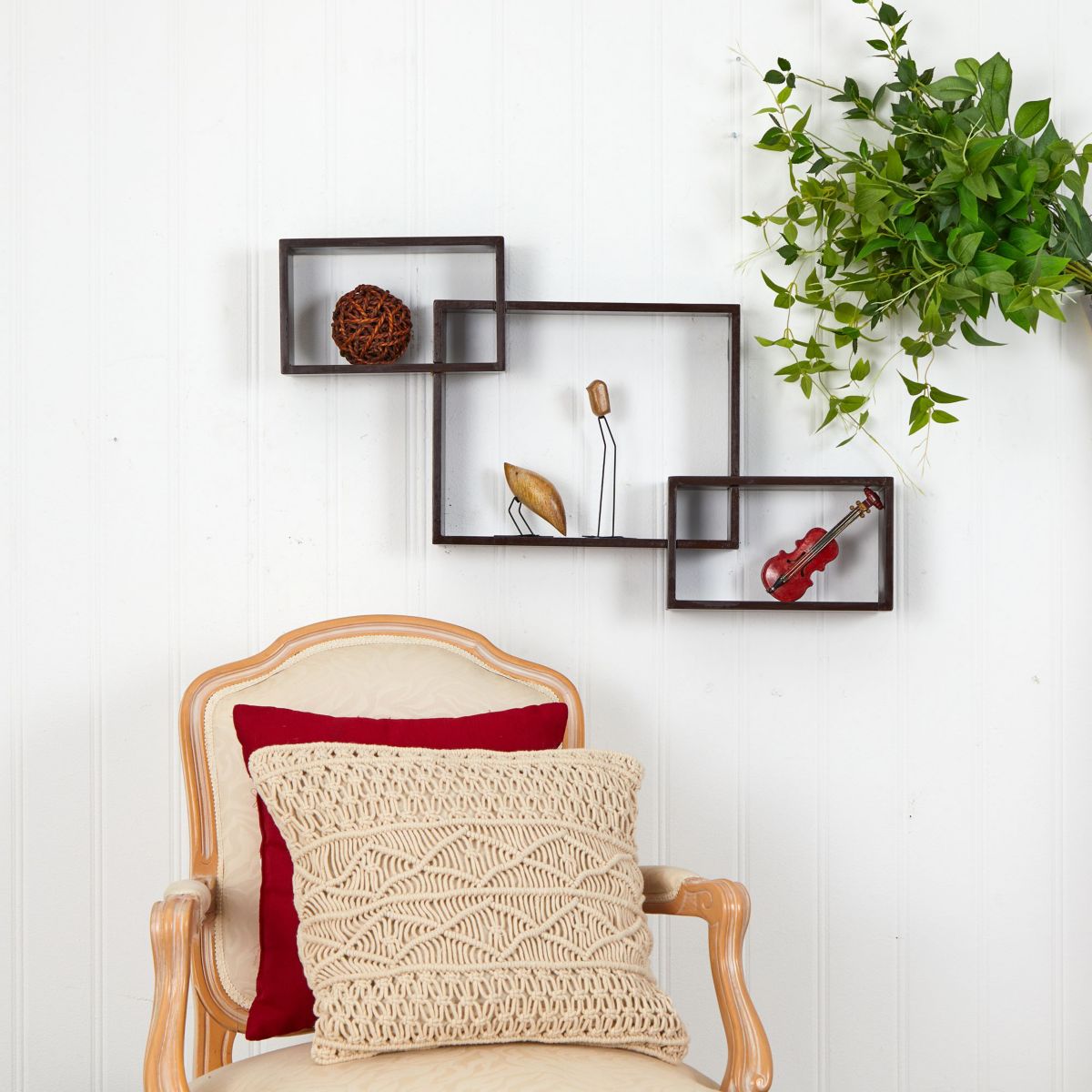 31-Inch Floating Boxes Wall Shelves