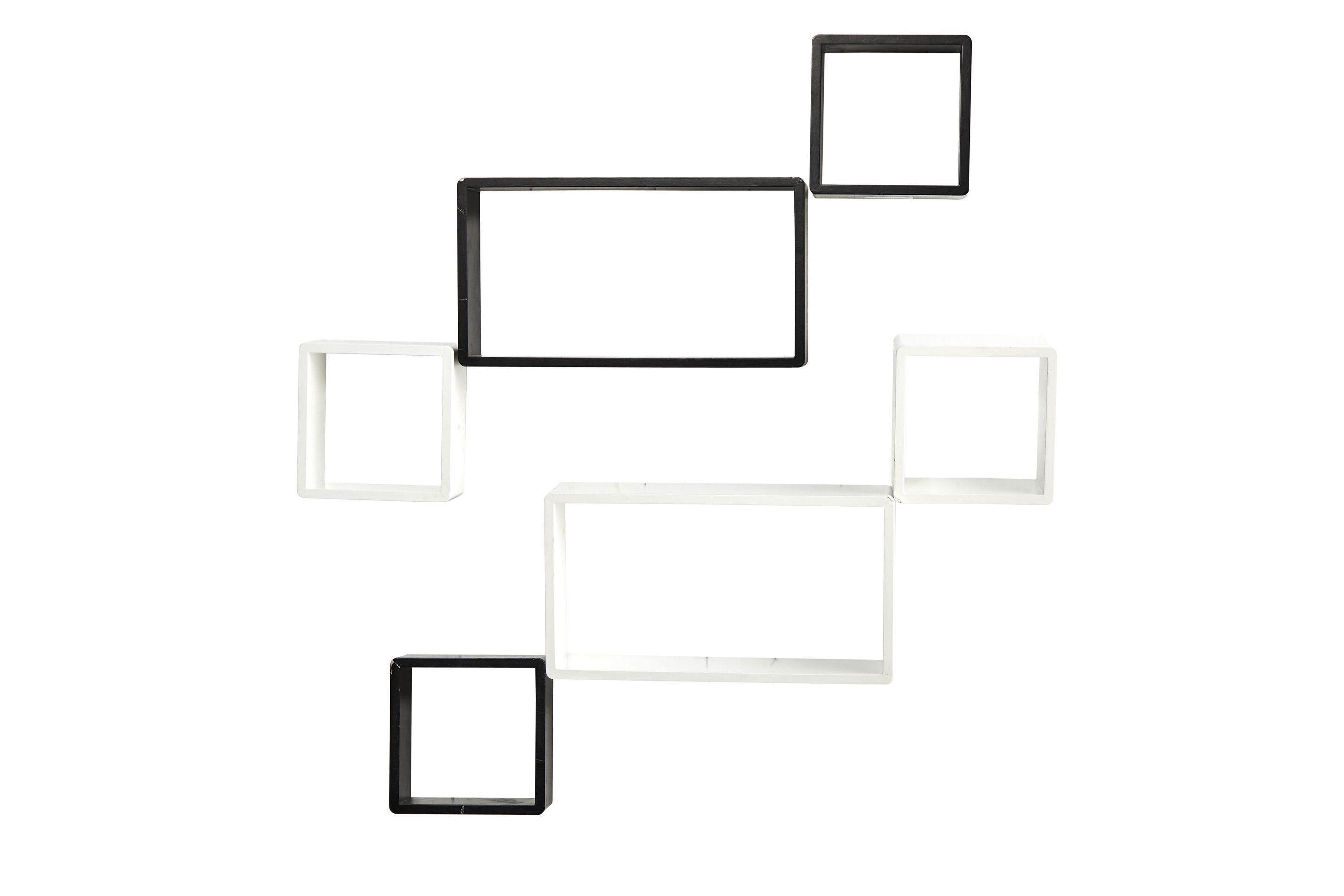 15-Inch Modern Wall Art Décor Floating Shelves (Set of 6)