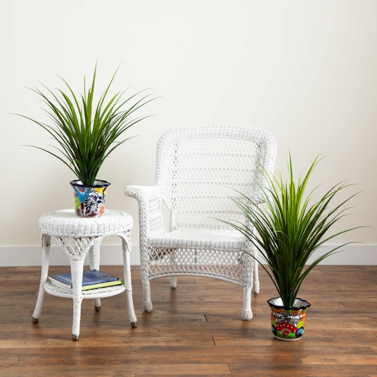 7-Inch x 8-Inch Handmade Mexican Talavera Ceramic Planter