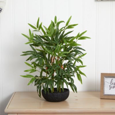 20-Inch Bamboo Artificial Plant