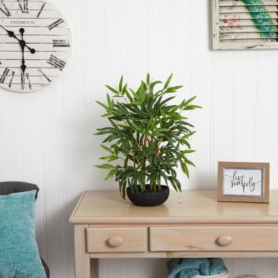 20-Inch Bamboo Artificial Plant