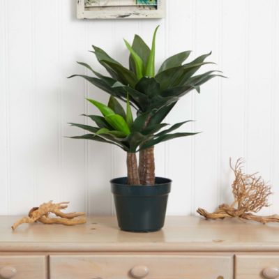 29-Inch Double Agave Succulent Artificial Plant