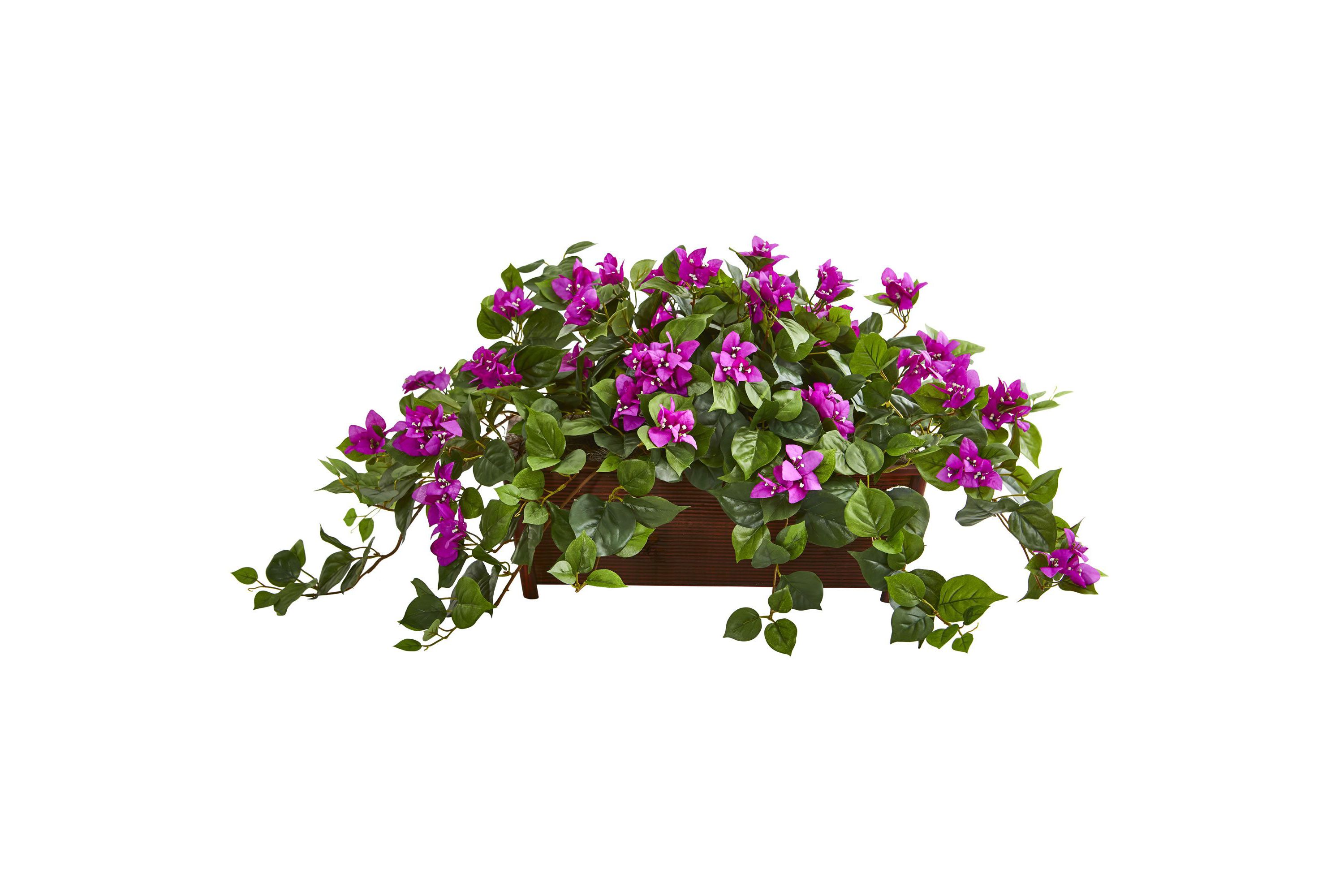 Bougainvillea Artificial Plant in Decorative Planter