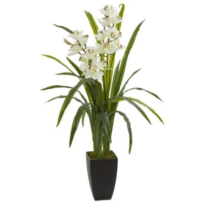 39-Inch Cymbidium Orchid Artificial Plant