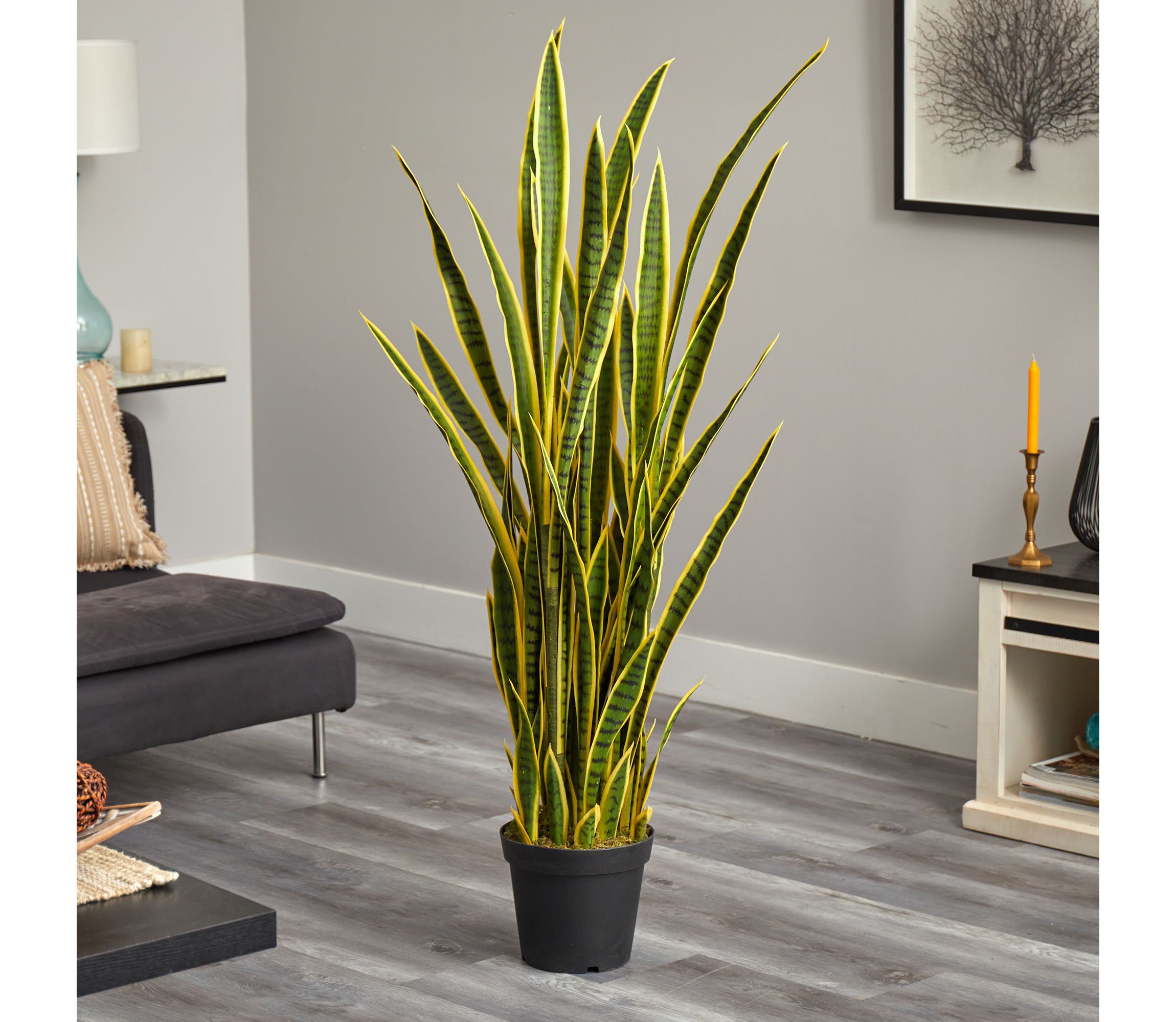 5-Foot Sansevieria Artificial Plant