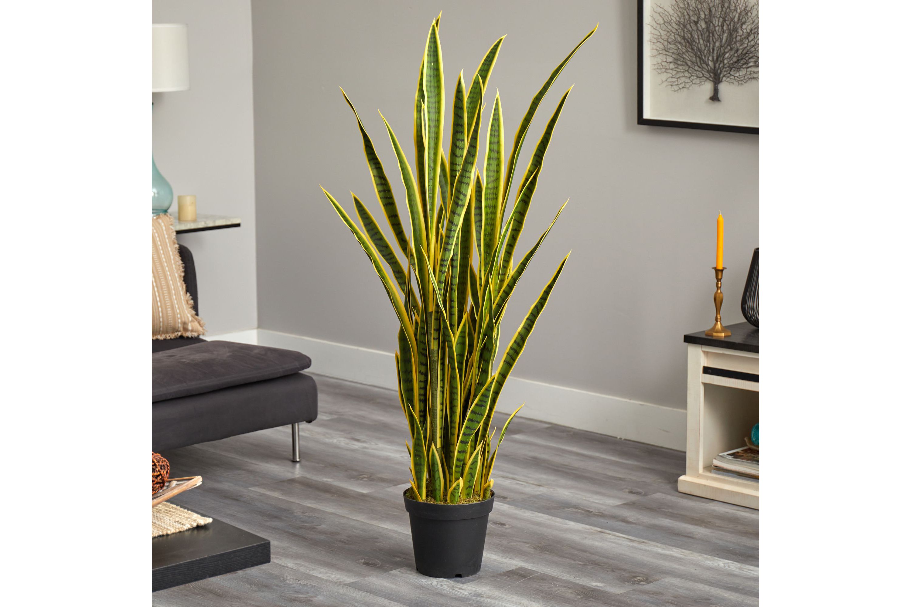 5-Foot Sansevieria Artificial Plant