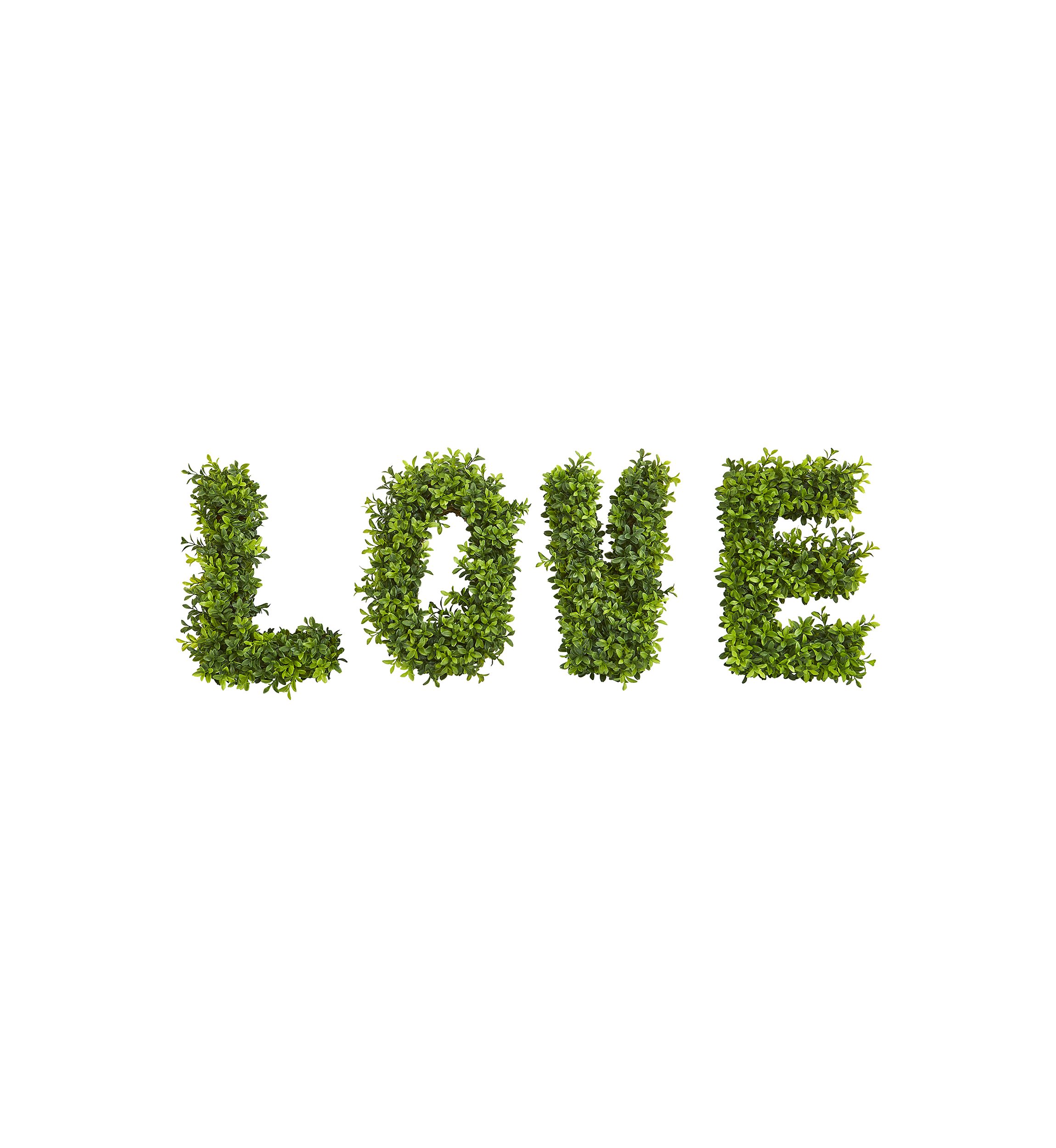 Boxwood Wall Decoration Indoor/Outdoor