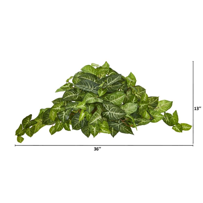 36-Inch Nephthytis Artificial Ledge Plant