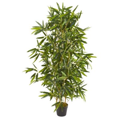 4-Foot Bamboo Artificial Tree (Real Touch) UV Resistant (Indoor/Outdoor)