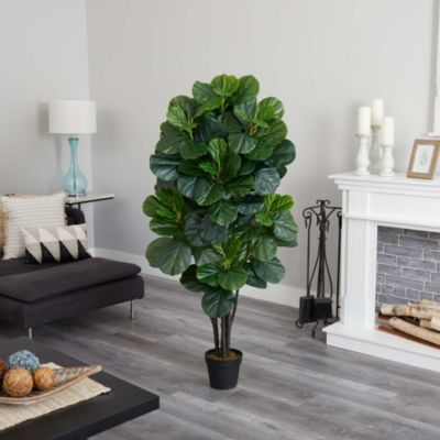 5-Foot Fiddle Leaf Fig Artificial Tree