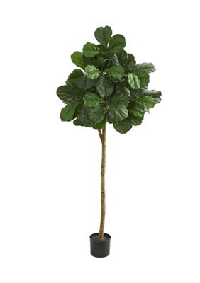 Nearly Natural Fiddle Leaf Fig Tree, Green