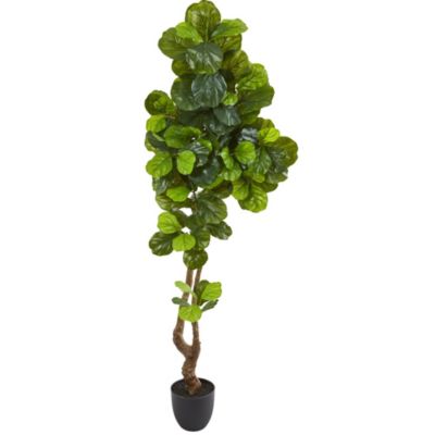 78-Inch Fiddle Leaf Artificial Tree (Real Touch)