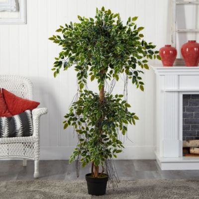 5-Foot Elegant Ficus Artificial Tree