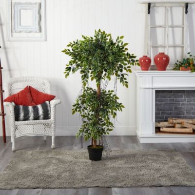 5-Foot Elegant Ficus Artificial Tree