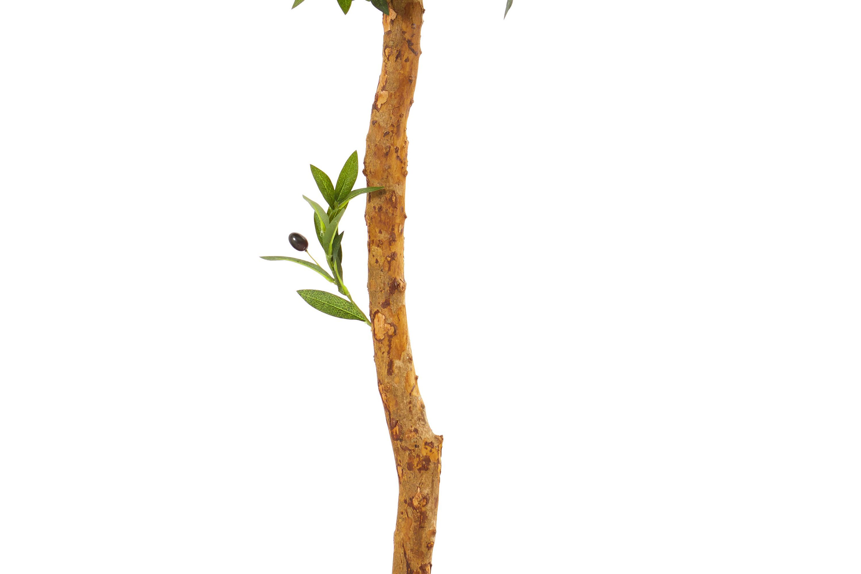5.5-Foot Olive Topiary Artificial Tree UV Resistant (Indoor/Outdoor)