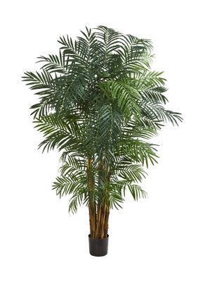 Nearly Natural Areca Palm Tree, Green