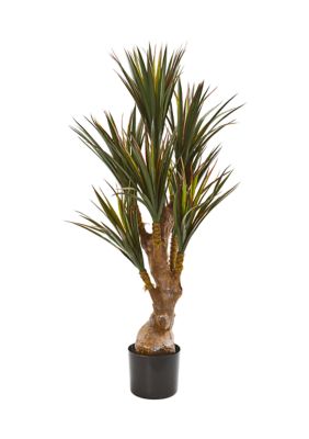 Nearly Natural Yucca Tree Indoor/Outdoor, Green