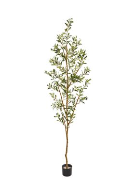 Nearly Natural Olive Tree, Green