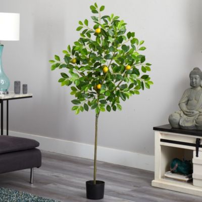 61-Inch Lemon Artificial Tree